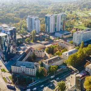 Campusul Universitatii Pedagogice de Stat Ion Crenaga din Chisinau, str. Ion Creangă 1